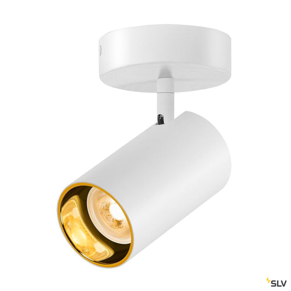 SLV ASTO TUBE, spot, cylindrical, max. 1x10W, white 1006424
