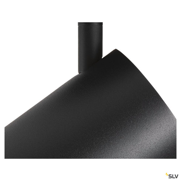 SLV ASTO TUBE, ceiling-mounted light, cylindrical, max. 4x10W, black 1006429