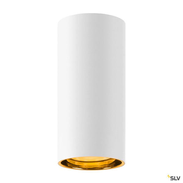 SLV ASTO TUBE, ceiling-mounted light, cylindrical, max. 1x10W, white 1006440