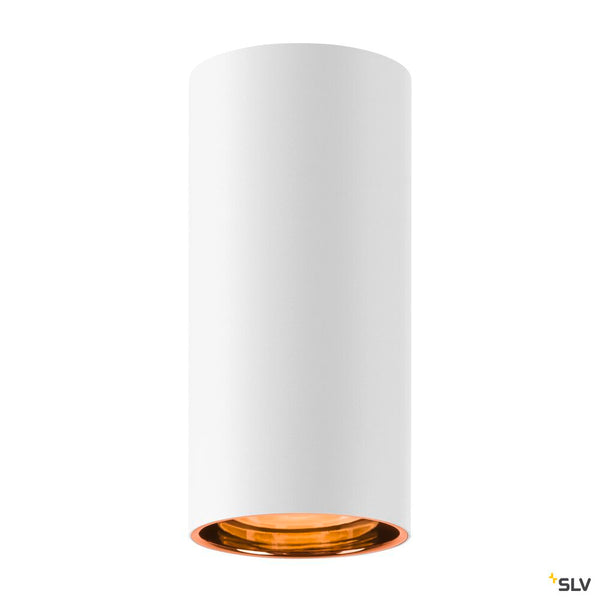 SLV ASTO TUBE, ceiling-mounted light, cylindrical, max. 1x10W, white 1006440