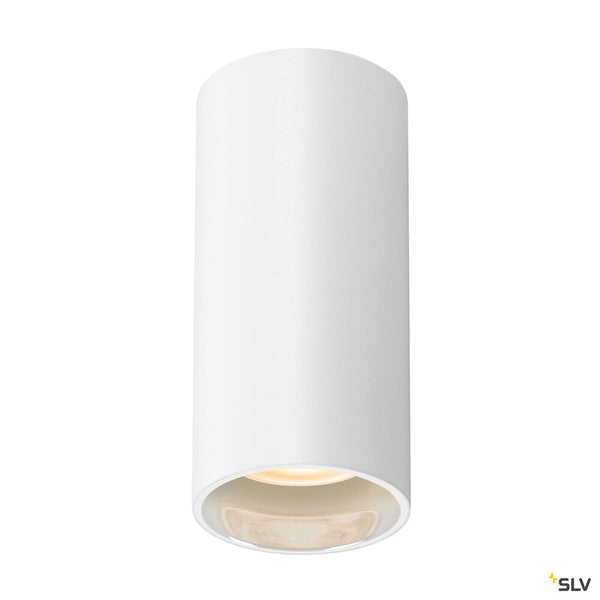 SLV ASTO TUBE, ceiling-mounted light, cylindrical, max. 1x10W, white 1006440