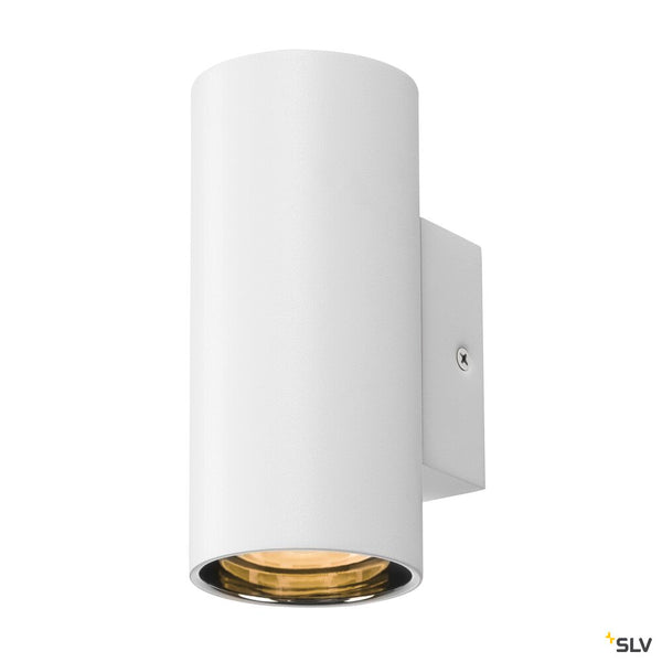 SLV ASTO TUBE, wall-mounted light, cylindrical, max. 1x10W, white 1006442