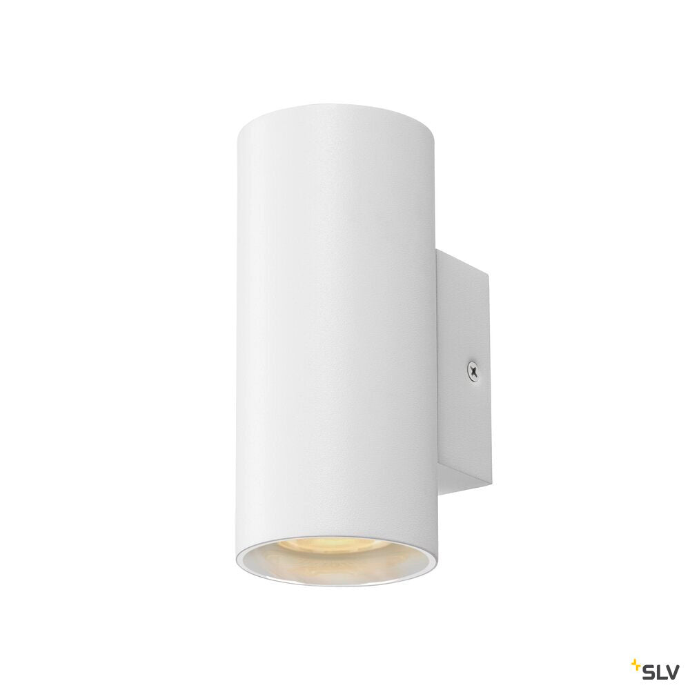 SLV ASTO TUBE, wall-mounted light, cylindrical, max. 1x10W, white 1006442