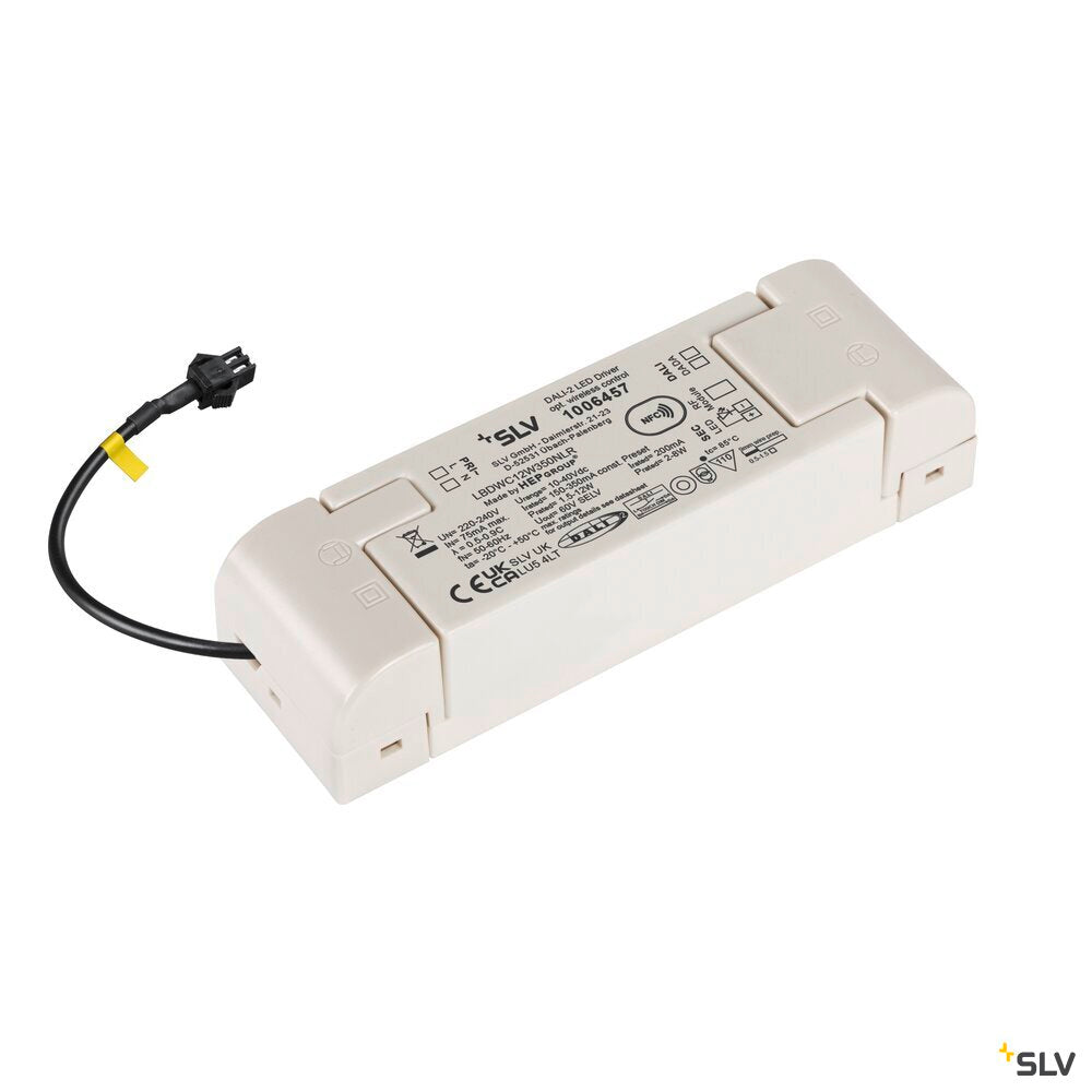 SLV LED bridge driver, 12W, 200mA for NUMINOS®, including radio interface for RF module, DALI 1006457