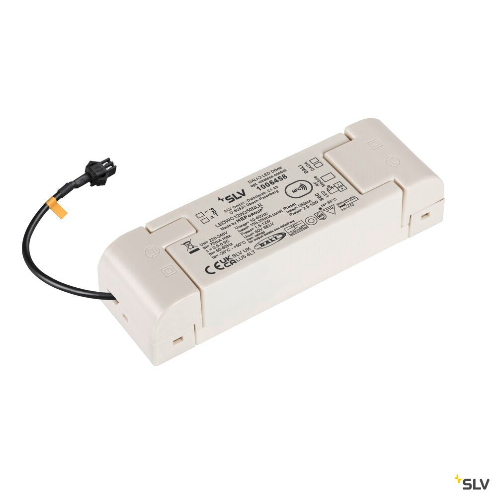 SLV LED bridge driver, 12W, 250mA for NUMINOS®, including radio interface for RF module, DALI 1006458