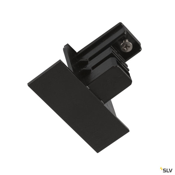 SLV End cap, for S-TRACK 3-phase mounting track, black, DALI 1006539