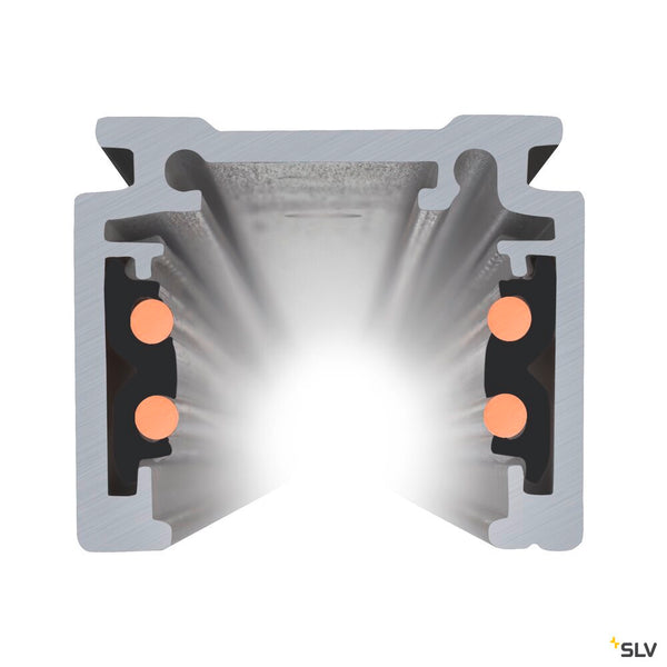 SLV 4m surface mounting track, 48V TRACK, black, DALI 1006547