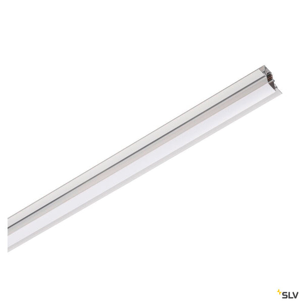 SLV 48V TRACK, track cover, 26mm, for mounting track deep and mounting track, 2 m, white 1007189