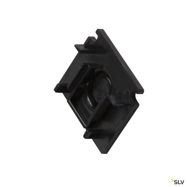 SLV End cap for mounting track standard, 48V TRACK, black 1006593