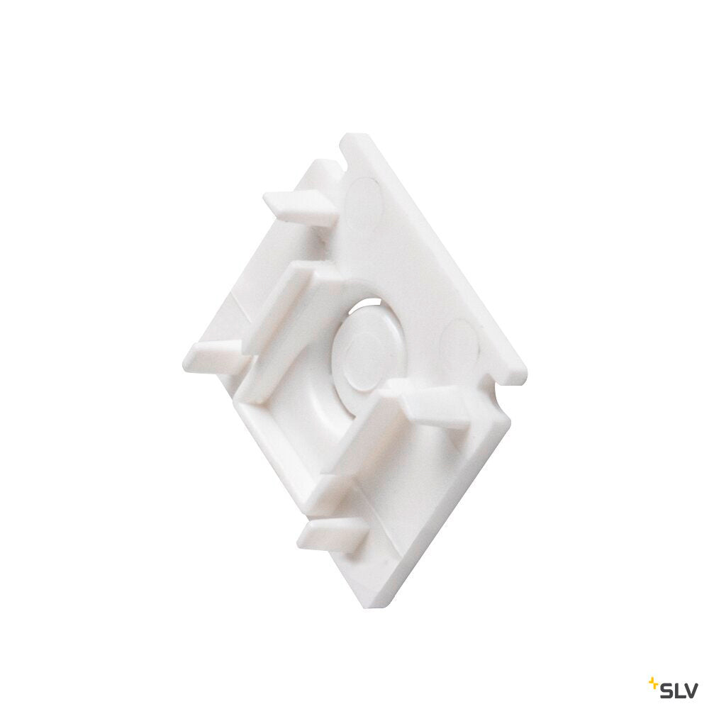 SLV End cap for mounting track standard, 48V TRACK, white 1006594