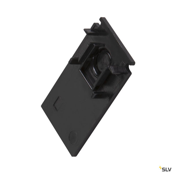 SLV End cap for mounting track deep, 48V TRACK, black 1006595