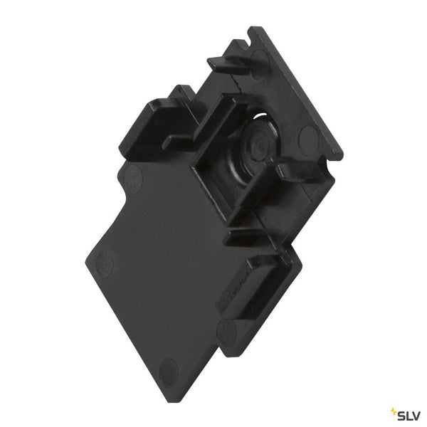 SLV End cap for recessed mounting track, 48V TRACK, black NEW 4.00 1006597