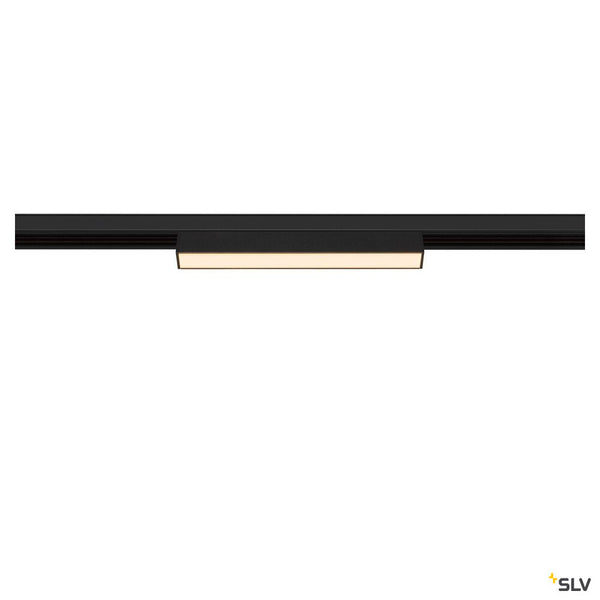 SLV IN-LINE 22 48V TRACK, opal, DALI, spot, black / black, 7.3W, 570lm, 3000K, CRI90, 95° 1006617