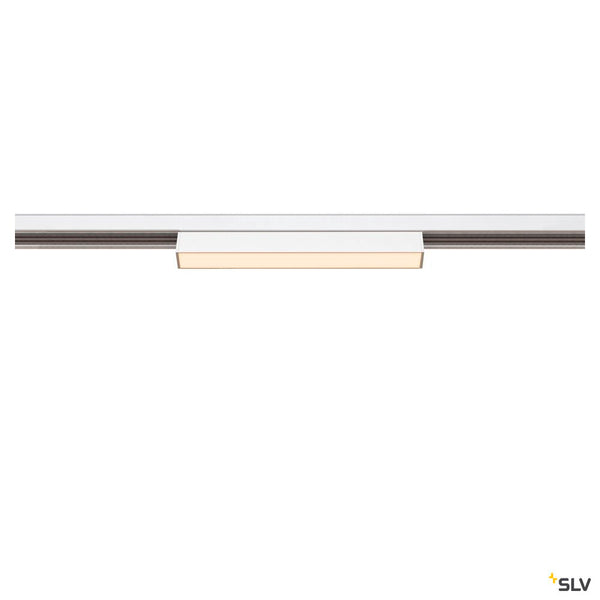 SLV IN-LINE 22 48V TRACK, opal, DALI, spot, white / white, 7.3W, 570lm, 3000K, CRI90, 95° 1006618