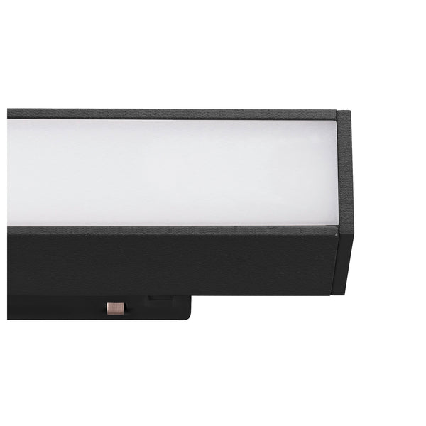 SLV IN-LINE 22, 48V spot, opal, DALI, black, 7.3 W, 680 lm, 4000 K, CRI 90, 95° 1006619