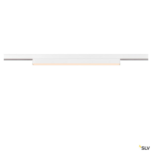 SLV IN-LINE 44 48V TRACK, opal, DALI, spot, white / white, 14W, 1140lm, 2700K, CRI90, 95° 1006622