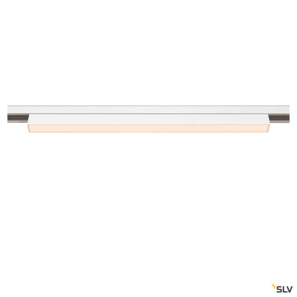 SLV IN-LINE 44 48V TRACK, opal, DALI, spot, white / white, 14W, 1140lm, 2700K, CRI90, 95° 1006622