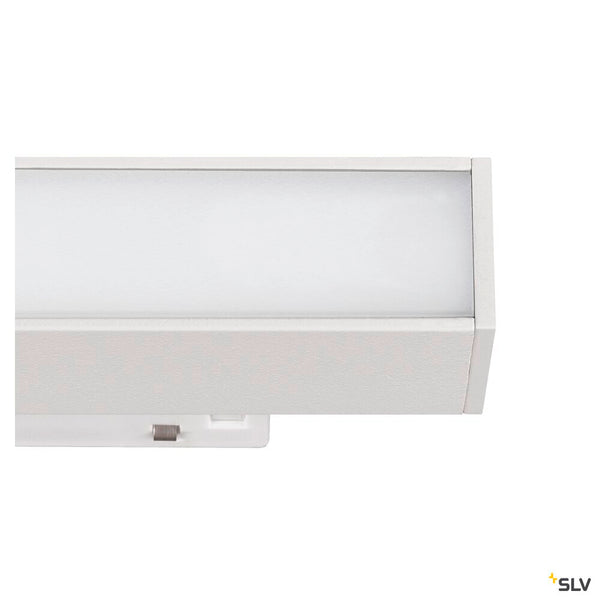 SLV IN-LINE 44 48V TRACK, opal, DALI, spot, white / white, 14W, 1140lm, 2700K, CRI90, 95° 1006622