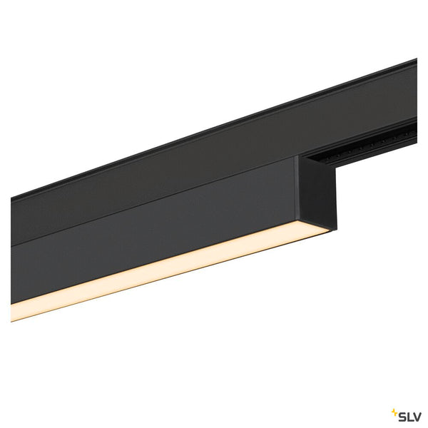 SLV IN-LINE 44 48V TRACK, opal, DALI, spot, black / black, 14W, 1180lm, 3000K, CRI90, 95° 1006623