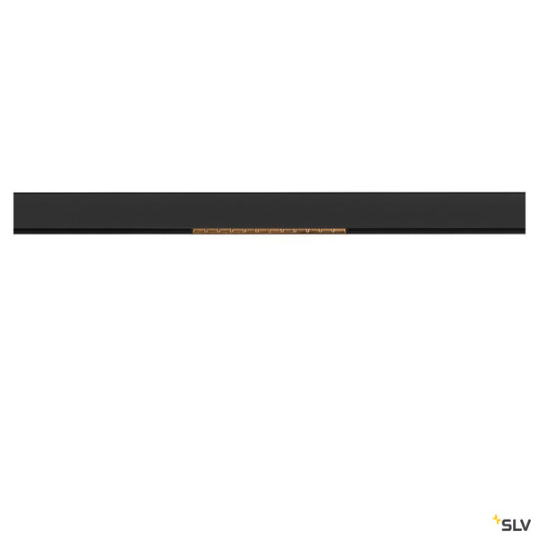 SLV IN-LINE 22 48V TRACK, Darklight Reflector, DALI, spot, black / black, 7.3W, 580lm, 2700K, CRI90, 35° 1006627