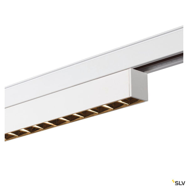 SLV IN-LINE 22 48V TRACK, Darklight Reflector, DALI, spot, white / white, 7.3W, 580lm, 2700K, CRI90, 35° 1006628