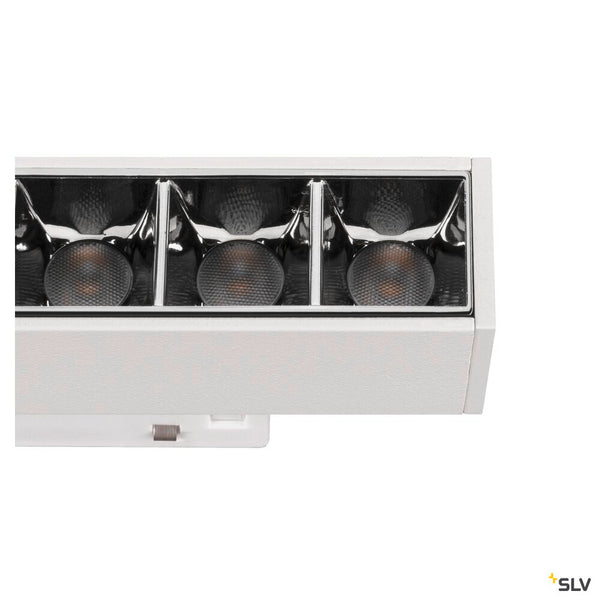 SLV IN-LINE 22 48V TRACK, Darklight Reflector, DALI, spot, white / white, 7.3W, 580lm, 2700K, CRI90, 35° 1006628