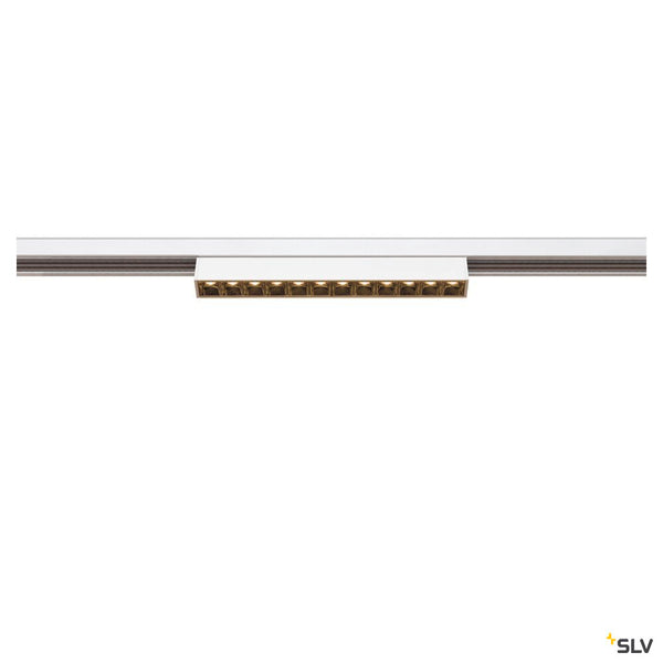 SLV IN-LINE 22 48V TRACK, Darklight Reflector, DALI, spot, white / white, 7.3W, 610lm, 3000K, CRI90, 35° 1006630