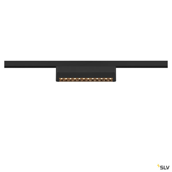 SLV IN-LINE 24 48V TRACK, Move DALI, Darklight Reflector, spot, black / black, 7.3W, 580lm, 2700K, CRI90, 35° 1006639