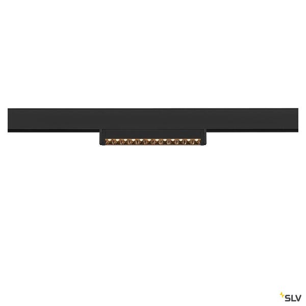 SLV IN-LINE 24 48V TRACK, Move DALI, Darklight Reflector, spot, black / black, 7.3W, 580lm, 2700K, CRI90, 35° 1006639