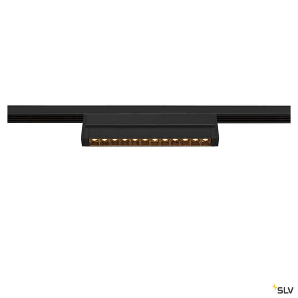 SLV IN-LINE 24 48V TRACK, Move DALI, Darklight Reflector, spot, black / black, 7.3W, 580lm, 2700K, CRI90, 35° 1006639