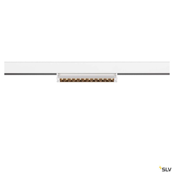 SLV IN-LINE 24 48V TRACK, Move DALI, Darklight Reflector, spot, white / white, 7.3W, 580lm, 2700K, CRI90, 35° 1006640