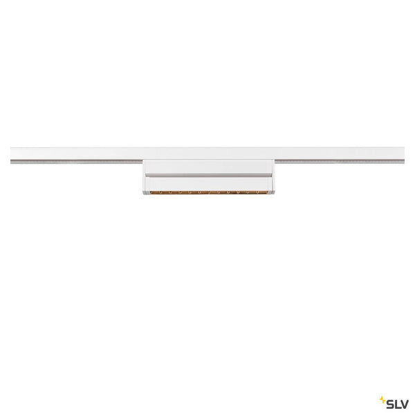 SLV IN-LINE 24 48V TRACK, Move DALI, Darklight Reflector, spot, white / white, 7.3W, 580lm, 2700K, CRI90, 35° 1006640