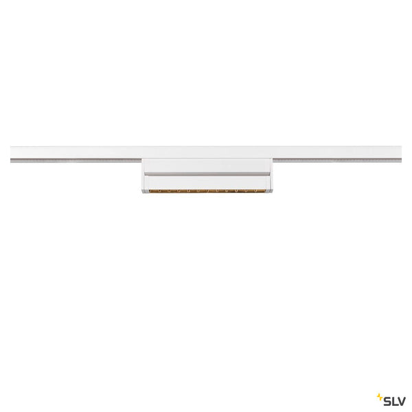 SLV IN-LINE 24 48V TRACK, Move DALI, Darklight Reflector, spot, white / white, 7.3W, 610lm, 3000K, CRI90, 35° 1006642