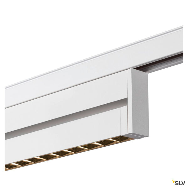SLV IN-LINE 24 48V TRACK, Move DALI, Darklight Reflector, spot, white / white, 7.3W, 610lm, 3000K, CRI90, 35° 1006642