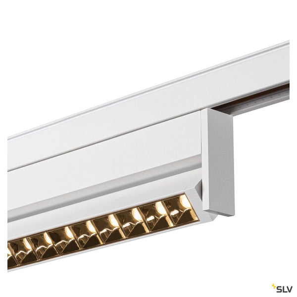 SLV IN-LINE 24 48V TRACK, Move DALI, Darklight Reflector, spot, white / white, 7.3W, 610lm, 3000K, CRI90, 35° 1006642
