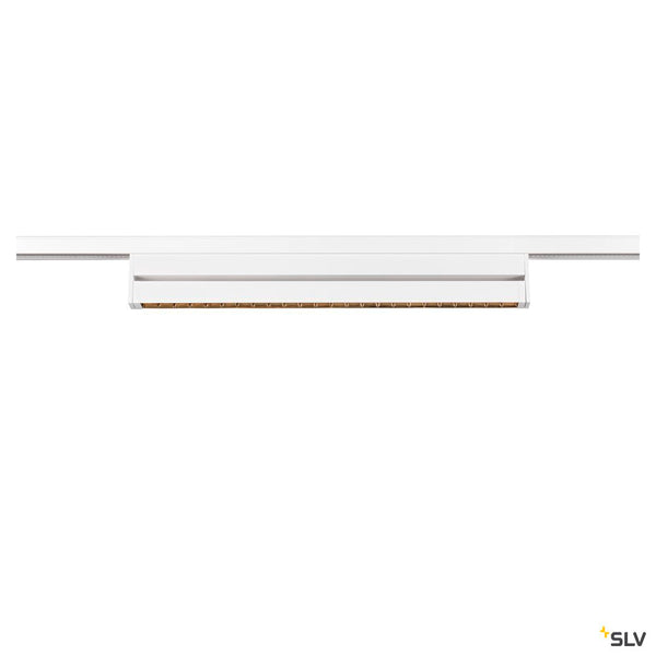 SLV IN-LINE 46 48V TRACK, Move DALI, Darklight Reflector, spot, white / white, 14W, 1180lm, 2700K, CRI90, 35° 1006646