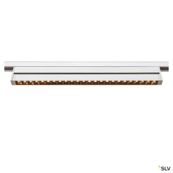 SLV IN-LINE 46 48V TRACK, Move DALI, Darklight Reflector, spot, white / white, 14W, 1180lm, 2700K, CRI90, 35° 1006646