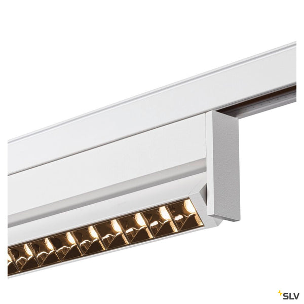 SLV IN-LINE 46 48V TRACK, Move DALI, Darklight Reflector, spot, white / white, 14W, 1180lm, 2700K, CRI90, 35° 1006646