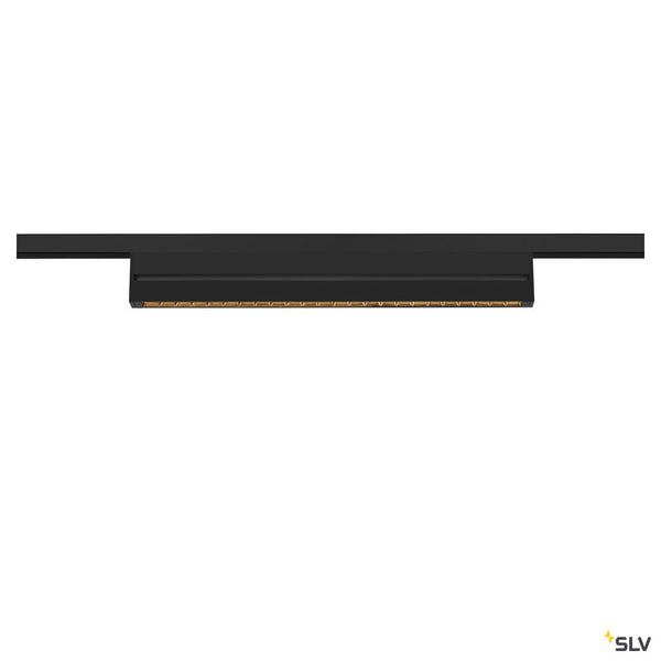 SLV IN-LINE 46 48V TRACK, Move DALI, Darklight Reflector, spot, black / black, 14W, 1230lm, 3000K, CRI90, 35° 1006647