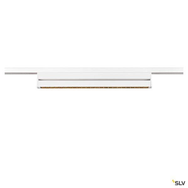 SLV IN-LINE 46 48V TRACK, Move DALI, Darklight Reflector, spot, white / white, 14W, 1230lm, 3000K, CRI90, 35° 1006648