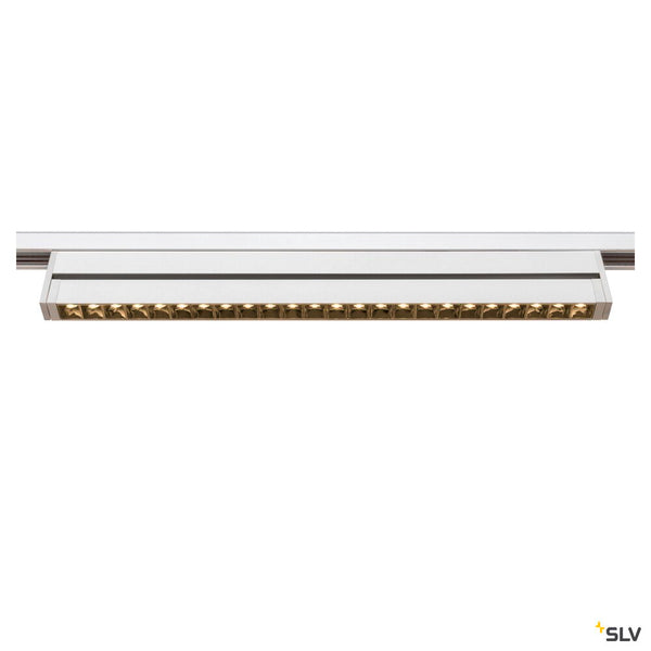 SLV IN-LINE 46 48V TRACK, Move DALI, Darklight Reflector, spot, white / white, 14W, 1230lm, 3000K, CRI90, 35° 1006648