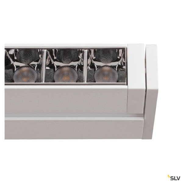 SLV IN-LINE 46 48V TRACK, Move DALI, Darklight Reflector, spot, white / white, 14W, 1230lm, 3000K, CRI90, 35° 1006648