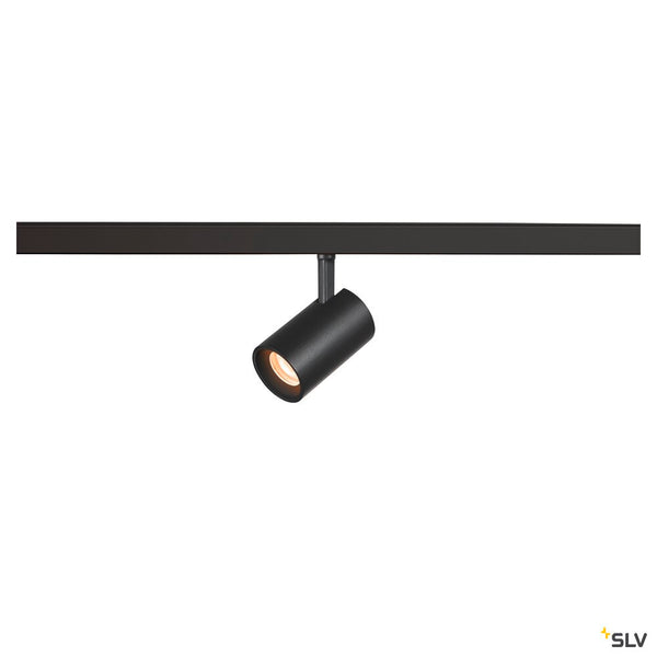 SLV NUMINOS® XS 48V TRACK, DALI, spot, black / black, 8.7W, 620lm, 2700K, CRI90, 40° 1006654