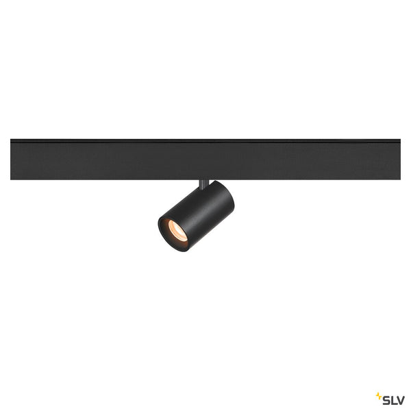 SLV NUMINOS® XS 48V TRACK, DALI, spot, black / black, 8.7W, 640lm, 2700K, CRI90, 55° 1006657