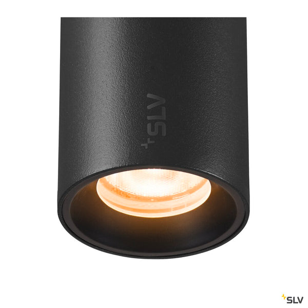 SLV NUMINOS® XS 48V TRACK, DALI, spot, black / black, 8.7W, 640lm, 2700K, CRI90, 55° 1006657