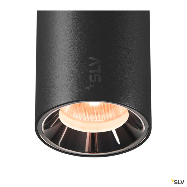 SLV NUMINOS® XS 48V TRACK, DALI, spot, black / chrome, 8.7W, 670lm, 2700K, CRI90, 55° 1006659