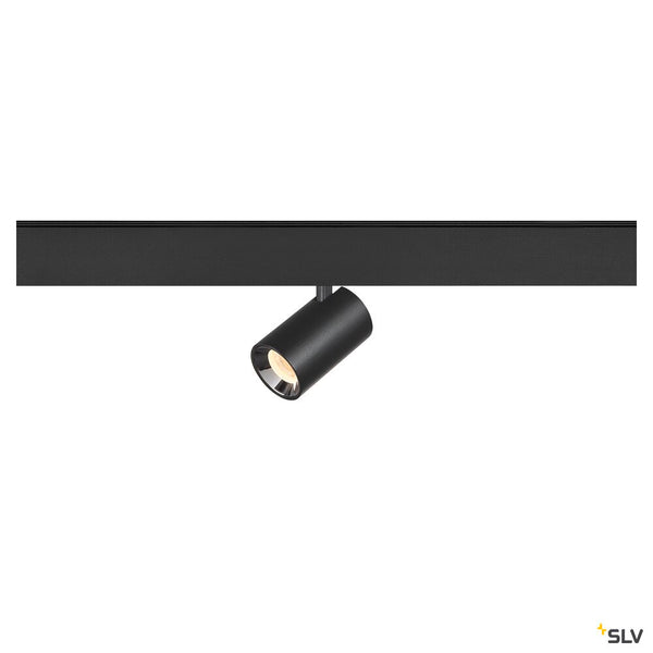 SLV NUMINOS® XS 48V TRACK, DALI, spot, black / chrome, 8.7W, 700lm, 3000K, CRI90, 40° 1006674