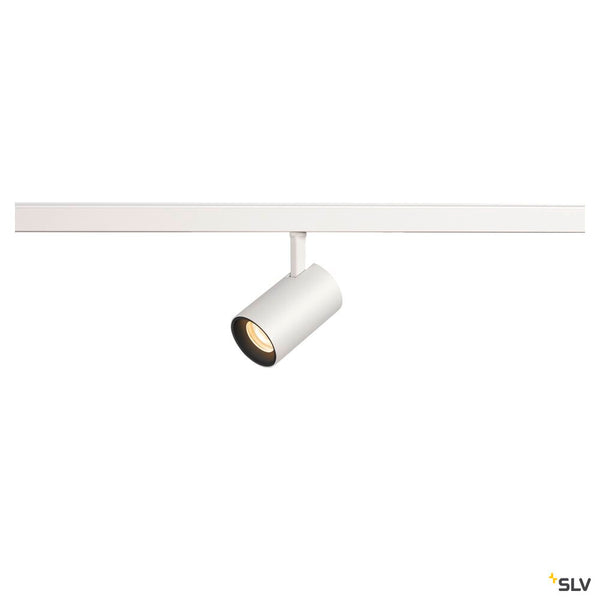 SLV NUMINOS® XS 48V TRACK, DALI, spot, white / black, 8.7W, 700lm, 3000K, CRI90, 20° 1006678