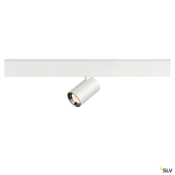 SLV NUMINOS® XS 48V TRACK, DALI, spot, white / chrome, 8.7W, 700lm, 3000K, CRI90, 40° 1006683