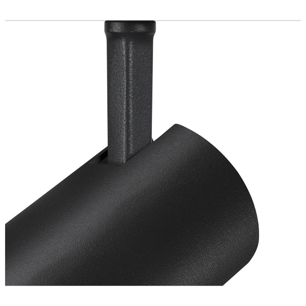 SLV NUMINOS® XS, 48V spotlight, round, 4000 K, 8.7 W, DALI 2, 20°, matt black / glossy chrome 1006689